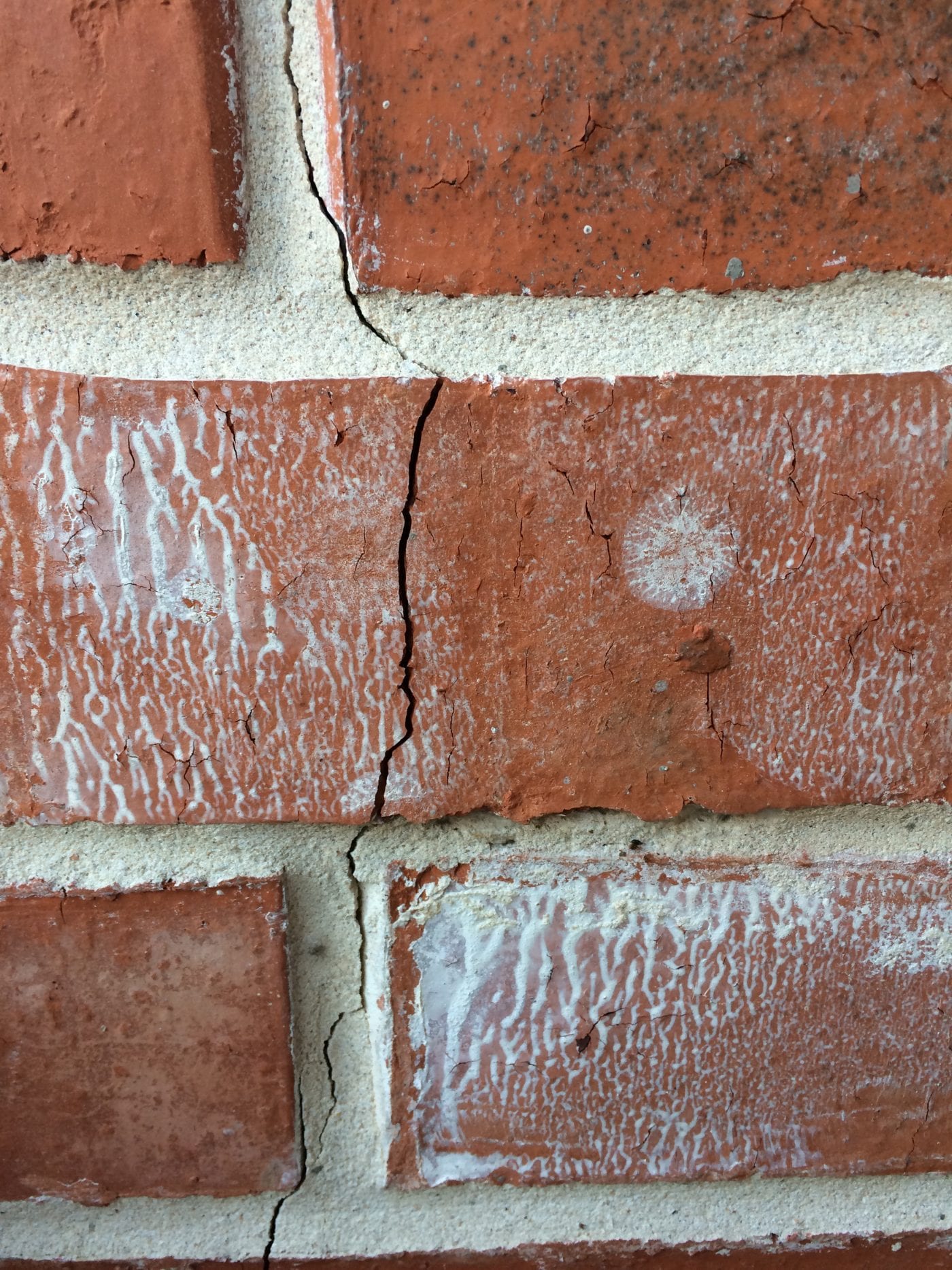 Brick cracks